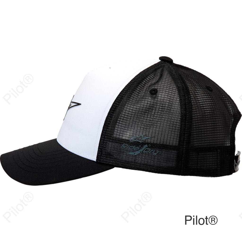 Advantage Tech Trucker Hat - White/Black - One Size