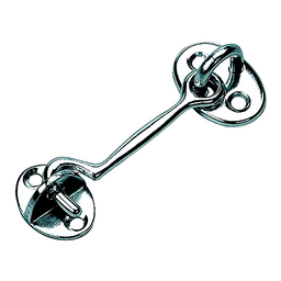 Door Hook Chrome/Brass 2" thumbnail-0