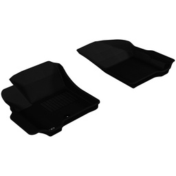 3D MAXpider 2009-2012 Dodge Journey Kagu 1st Row Floormat - Black thumbnail-0