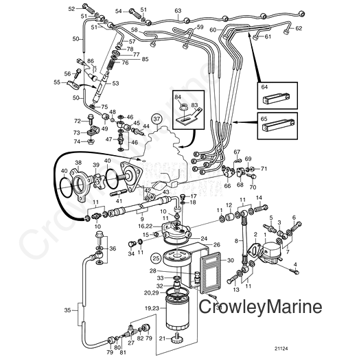 Delivery Pipe(V2) - Volvo Penta (3583132)