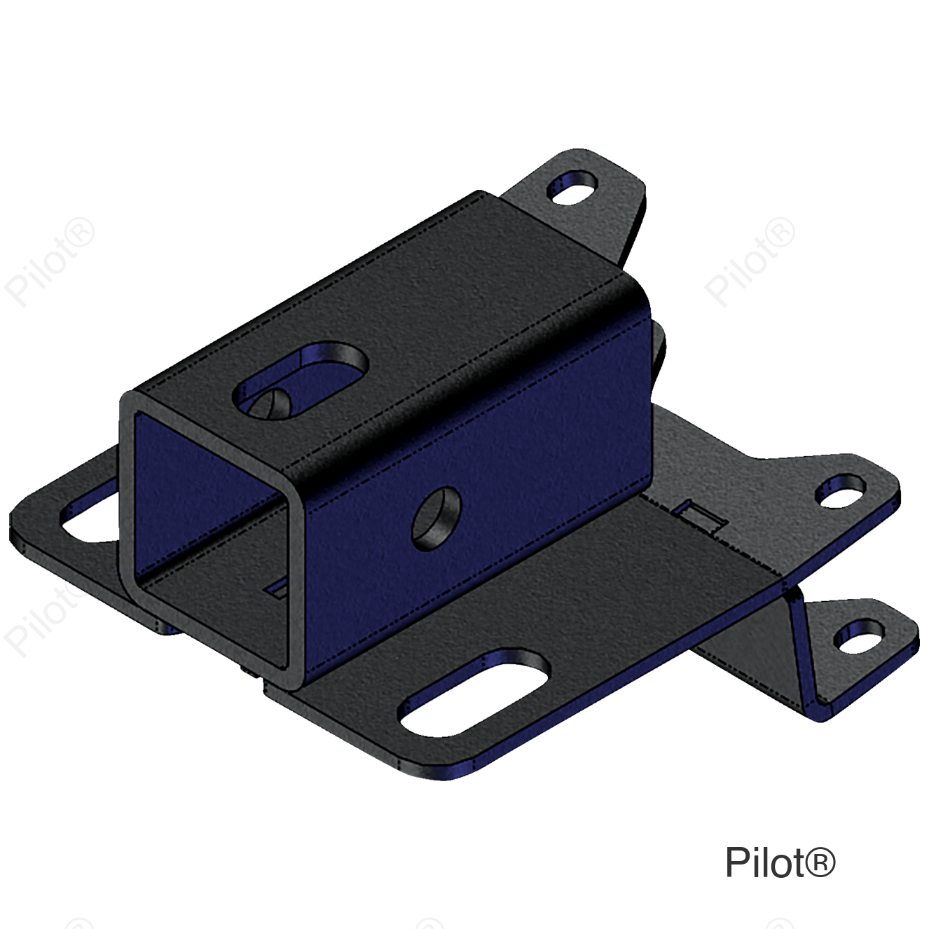 Hitch - Receiver - 2" - Honda Recon