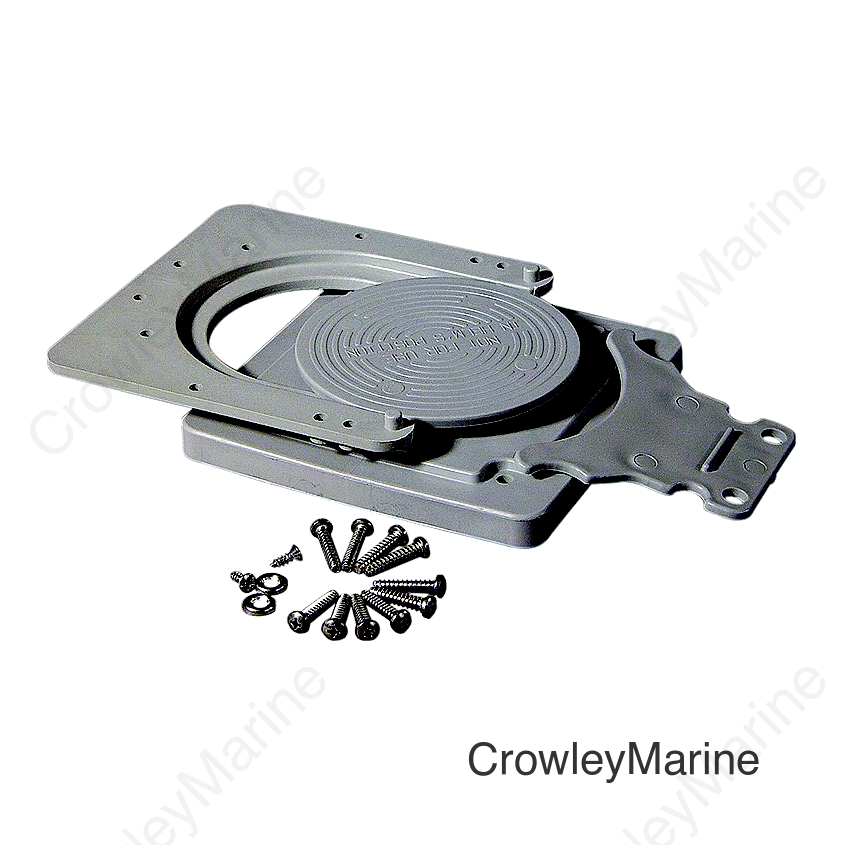 Tempress 45933 Complete Spare Mounting kit For QD® Seats, Dark Grey