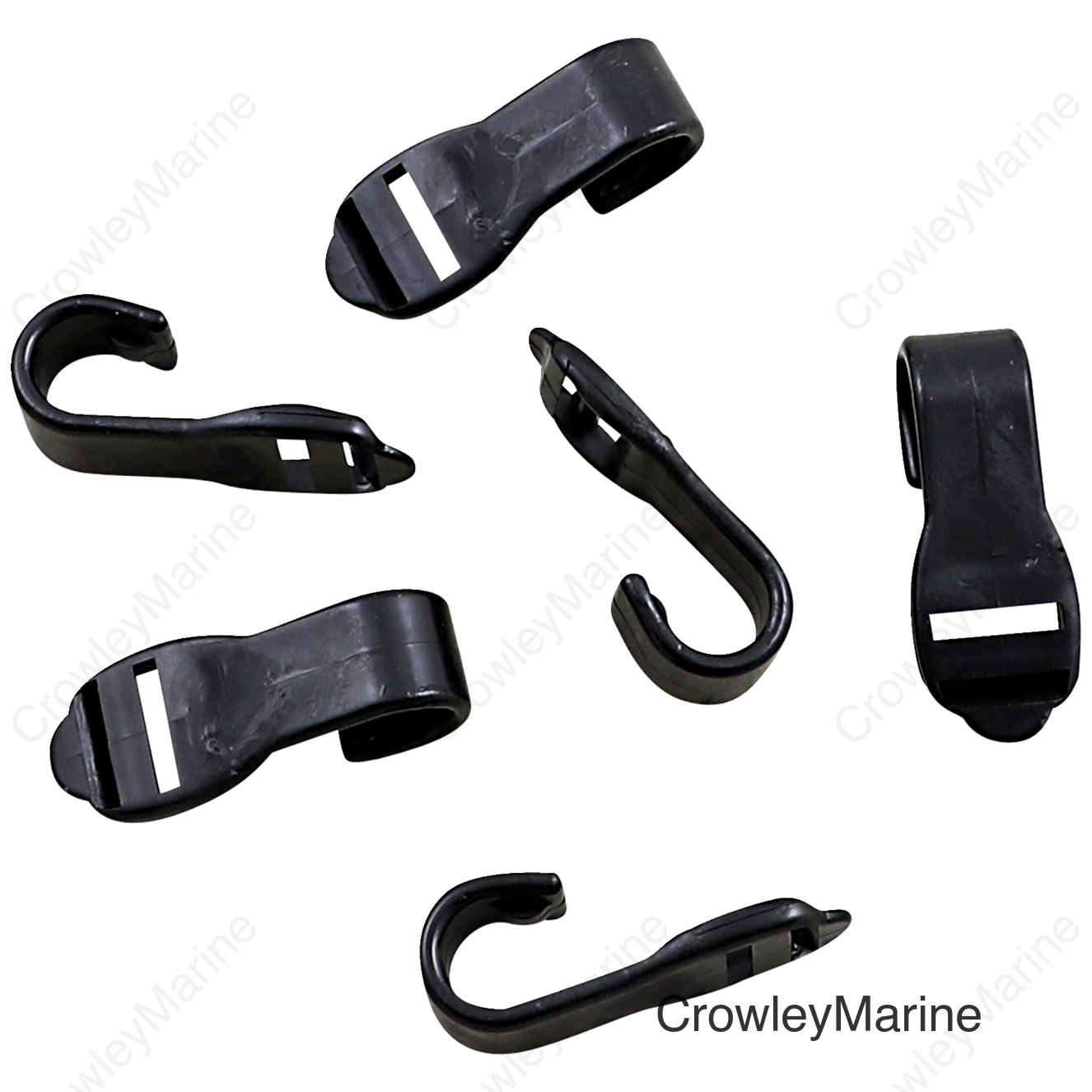 HOOKS COVER 6PK BK