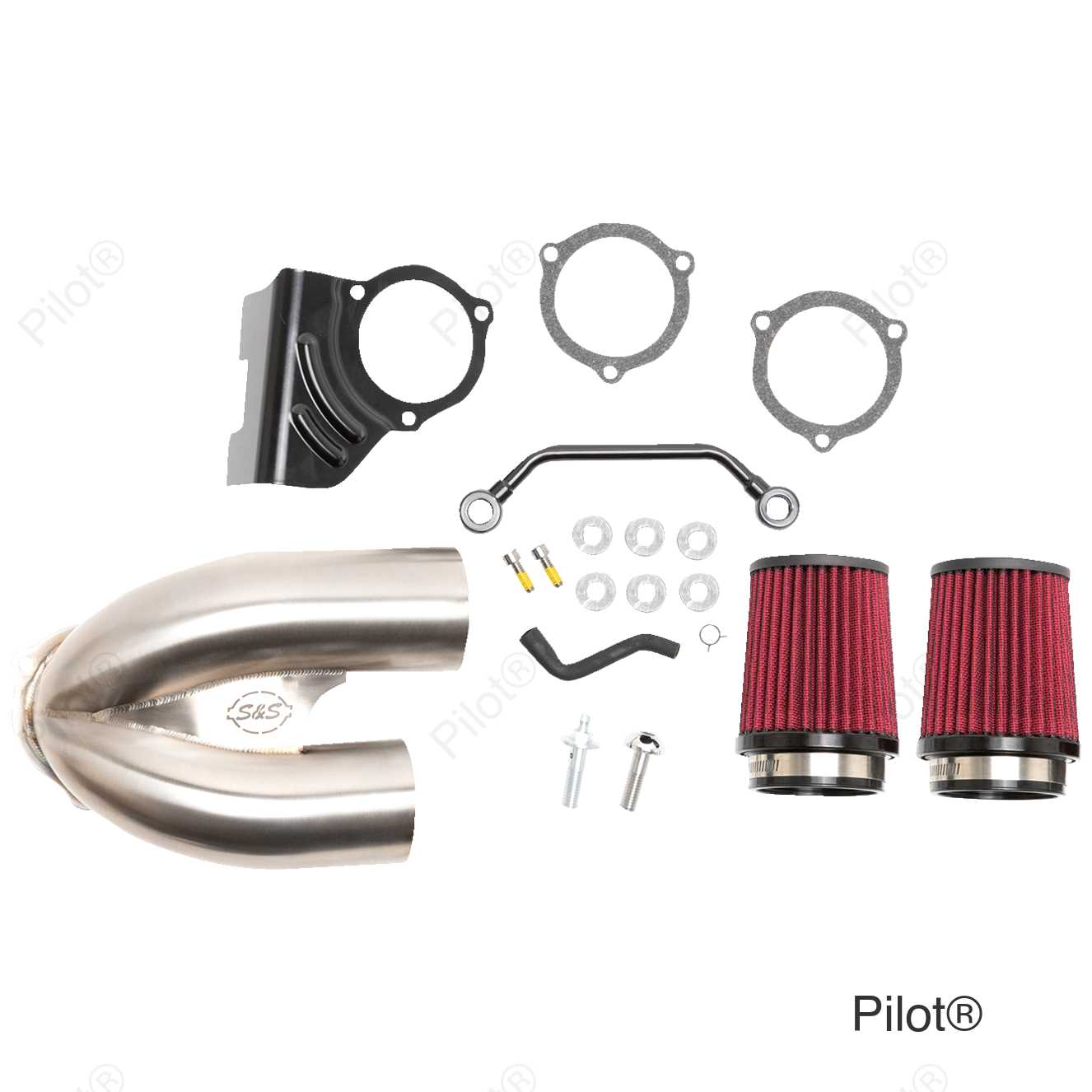 Tuned Induction Air Cleaner Kit - Stainless Steel