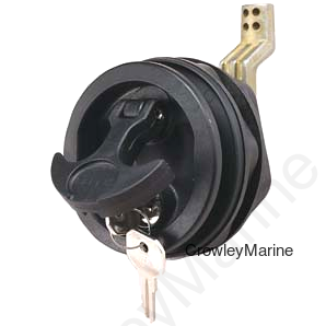 FLUSH LOCK - BLACK