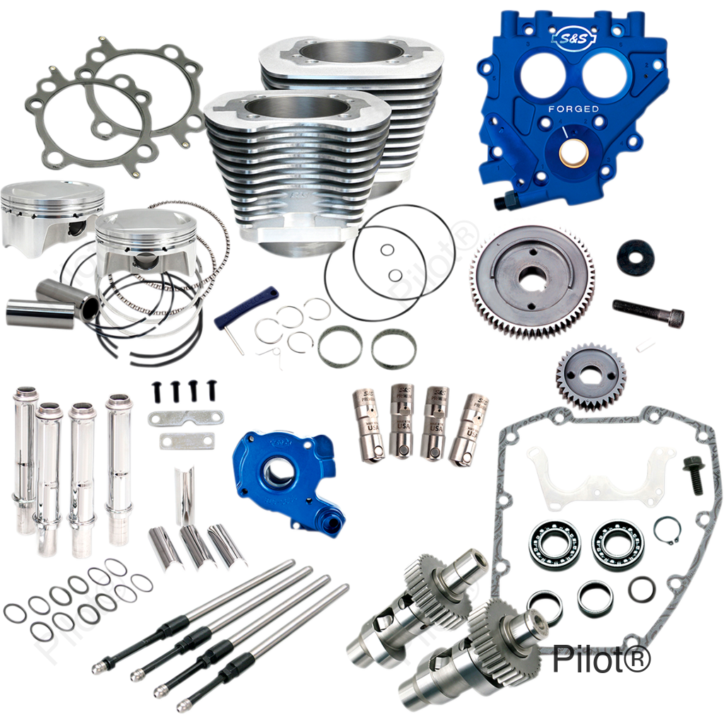 100" Power Package Performance Kit - Gear Drive - Silver
