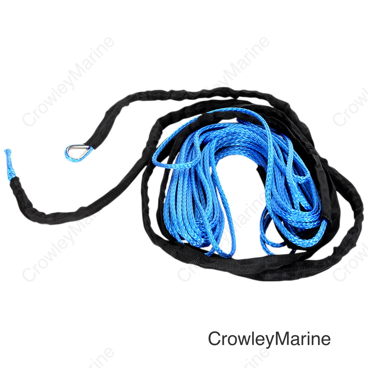 WINCH ROPE 1/4"X50' BLUE