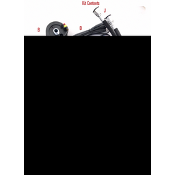 Oil Cooler Kit - Gloss Black - Dyna