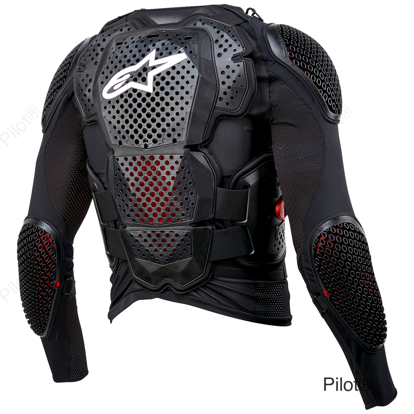 Bionic Tech v3 Jacket - Black/White/Red - Large