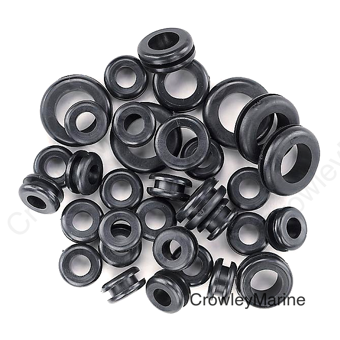 Ancor 45 Piece Grommet Assortment Kit With Varying Sizes From 1/4" to 3/4"
