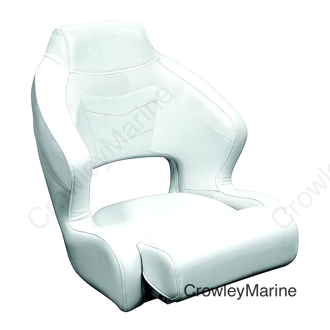 Wise 3338784 Baja XL Bucket Seat w/ Flip Up Bolster, Brite White