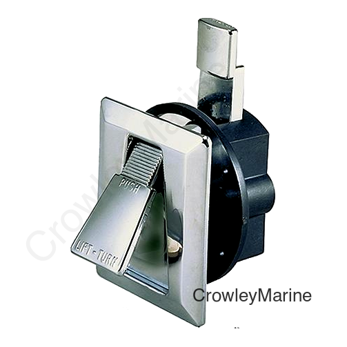 2-1/4 X 2 Chr Flush Latch