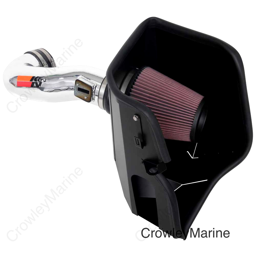 K&N 2019 Chevy Silverado / GMC Sierra 1500 V8-5.3/6.2L Performance Air Intake Kit