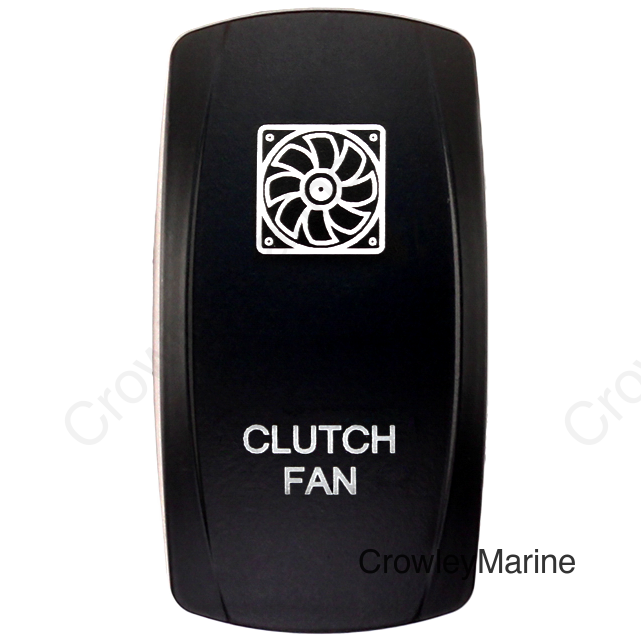 DASH SWITCH ROCKER FACE CLUTCH FAN