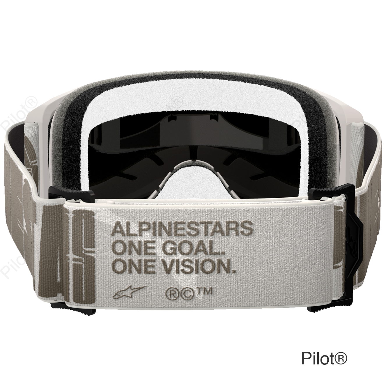 Vision 5 Goggle - Hollow - Wind - Gold Mirror