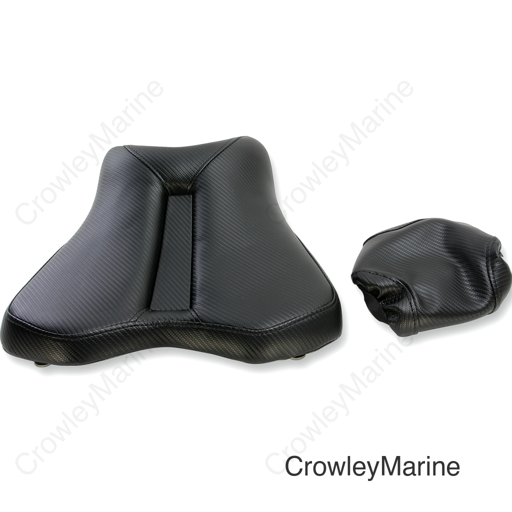 Gel Channel™ Track Carbon Fiber Sport Seat - Black - R1