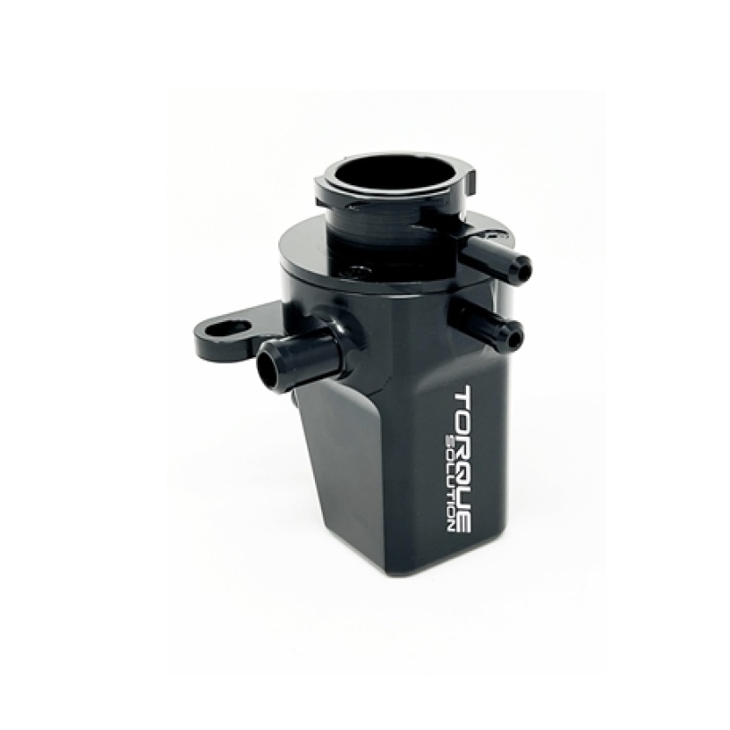Torque Solution Coolant Expansion Tank: Subaru WRX 02-07 / STI 04-22 / Forester XT 04-08 - Black