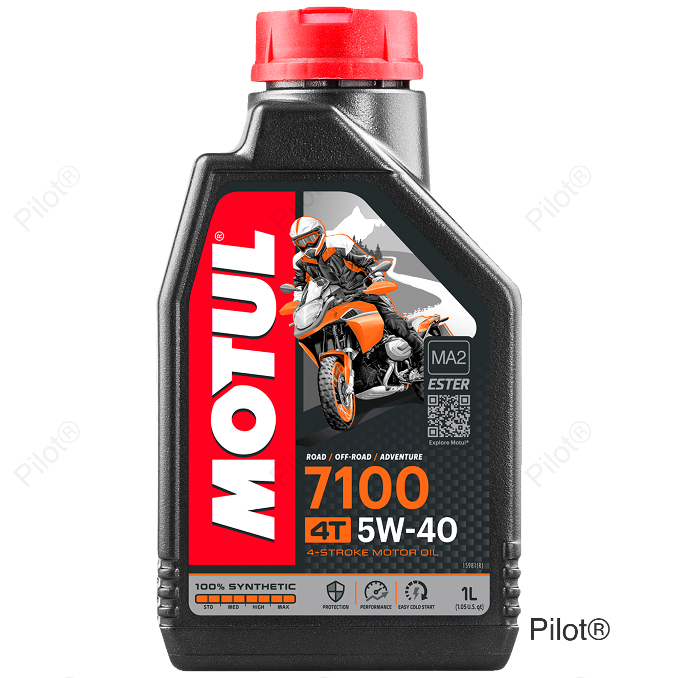 7100 4T Synthetic Oil - 5W-40 - 1L