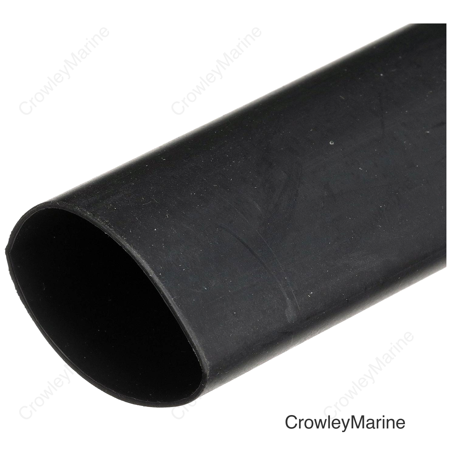 Seachoice Heat Shrink Tubing With Sealant, 48 In., Marine Grade, - 55-110°C Operating Temperature, Black, 1 In. X 48 In.