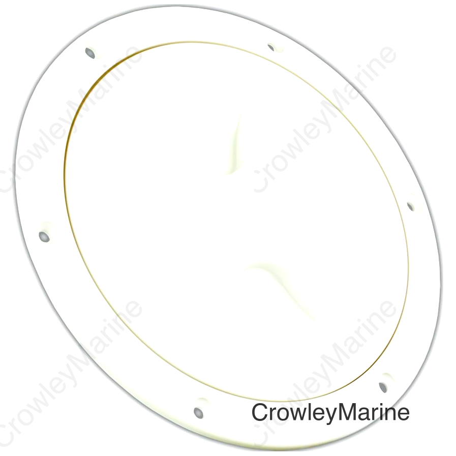 4IN ACCES/DECK PLATE WHITE