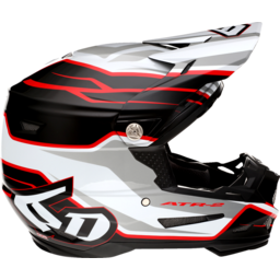 ATR-2 Helmet - Phase - White/Red - XL thumbnail-2