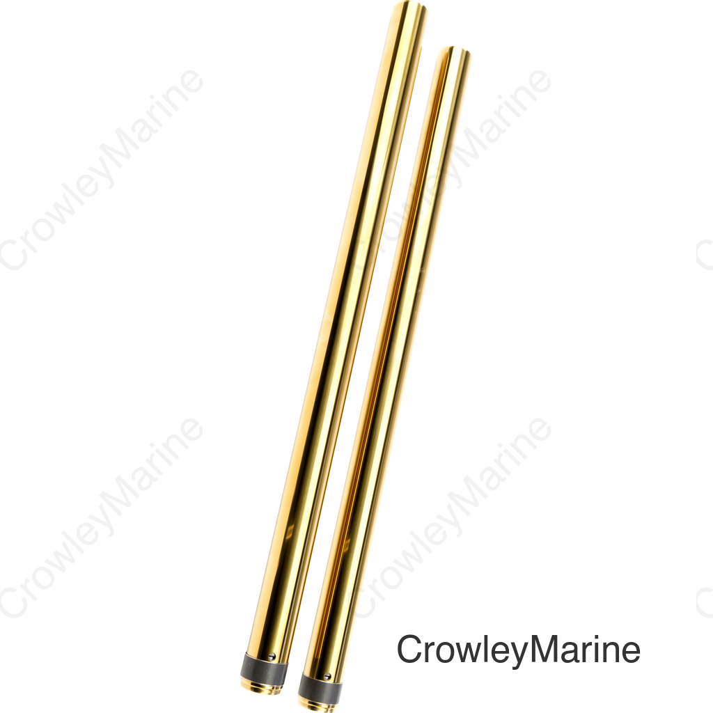 GOLD FORK TUBES 49MM 27-1/2" O.S. FXD