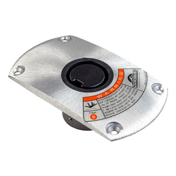 PLUG-IN 2 3/8' BASE DBL FLTSDE