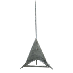 Seachoice Plow Boat Anchor, Hot-Dipped Galvanized Steel, 22 Lbs., For Boats 32-41 Ft. thumbnail-0