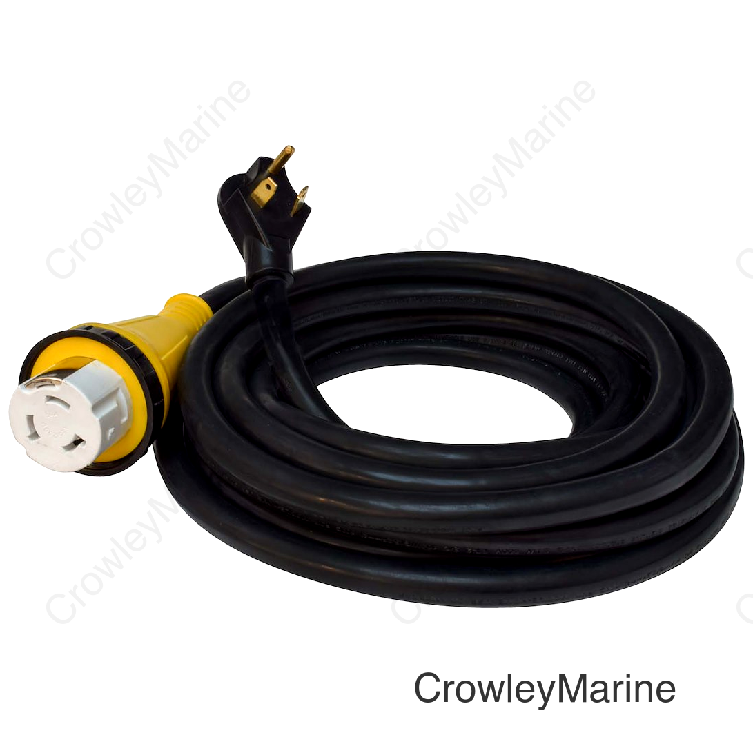 50A DETACH POWER CORD 36FT BLK