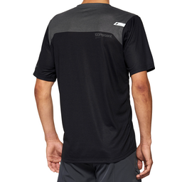 Airmatic Jersey - Short-Sleeve - Black/Charcoal - Small thumbnail-1