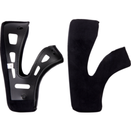 X101 Cheek Pads - Black - 2XL