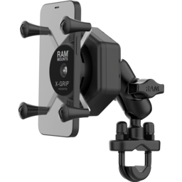 X-GRIP VIBE-SAFE PHONE MOUNT WITH U-BOLT BASE MEDIUM