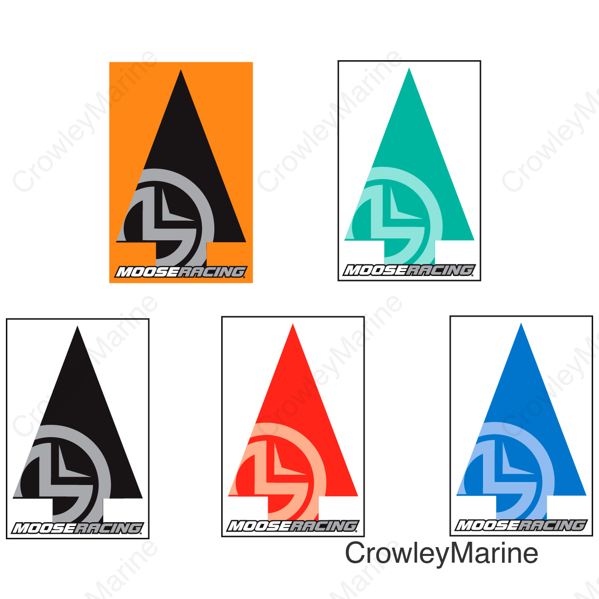 COURSE-ARROW, RED/WHITE