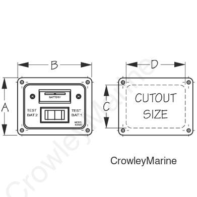 BATTERY TEST SWITCH (422020-1)
