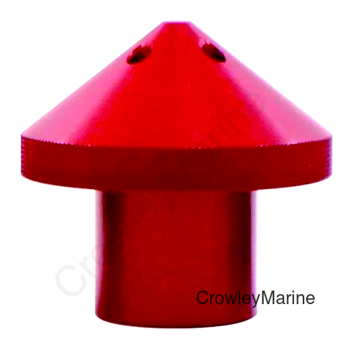 T-H Marine GFELLGRDP G-Force™ Eliminator Trolling Motor Prop Nut For Lowrance Ghost, Red