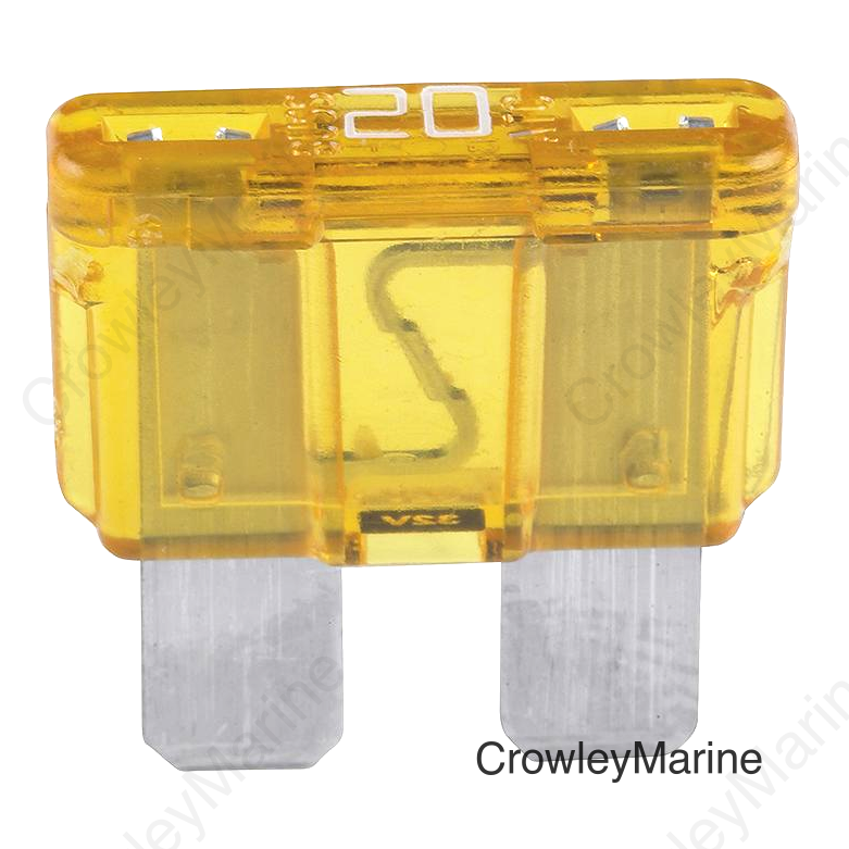 Seachoice ATC Blade Fuses, 20 Amp, 5/pk