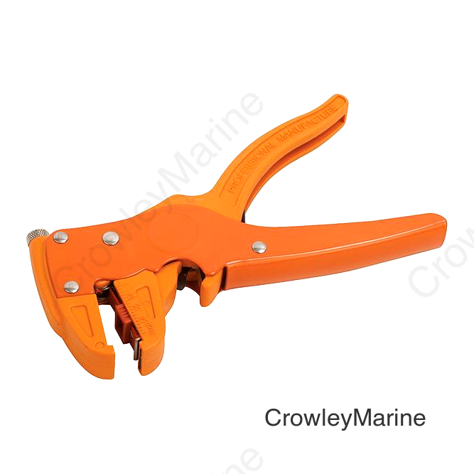 SeaDog 429930 Adjustable 24 to 12 Gauge Wire Stripper & Cutter Tool | Powder Coated Steel