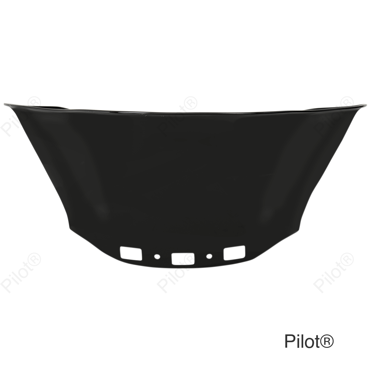 Windshield - Black - Ski Doo