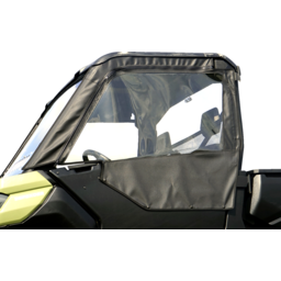 Soft Upper Doors - Black - Can-Am Defender thumbnail-1
