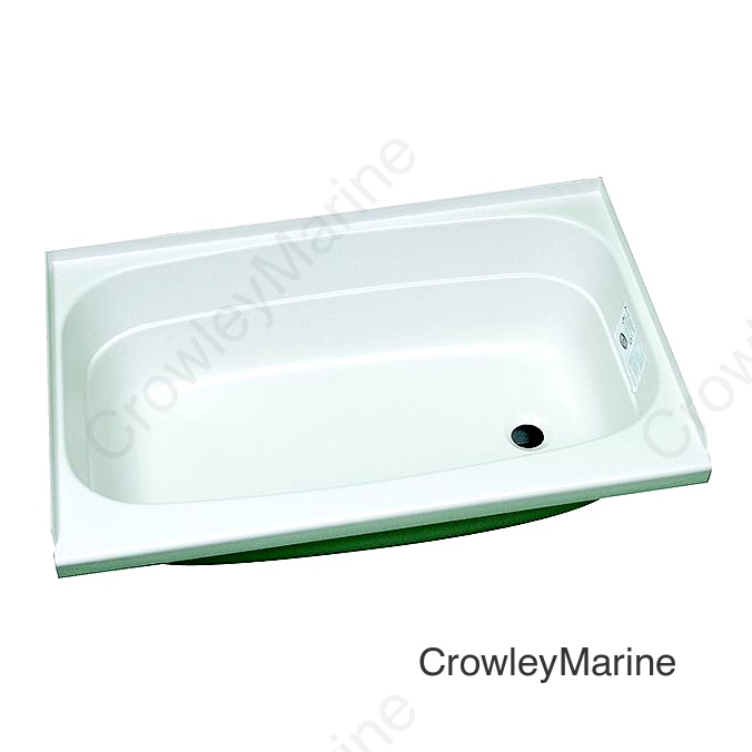 Specialty Recreation Right Drain Bathtub, 24" x 40", White