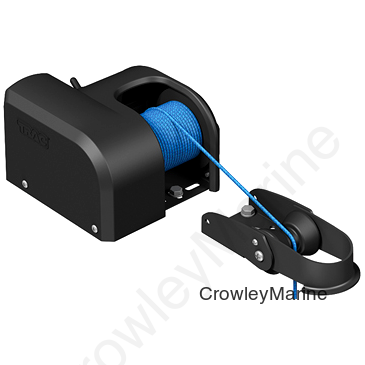 Anchor Winch w/Separate Roller Davit