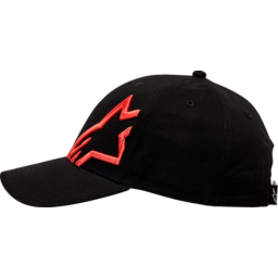 Corp Snap 2 Hat - Black/Warm Red - One Size thumbnail-3