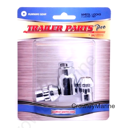 Wheel Lock Set, 9/16" Includes 2 Locks & 1 Key (139981)