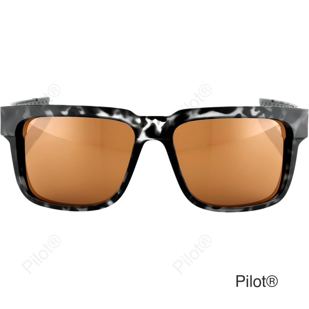 Type-S Sunglasses - Black Havana - Bronze