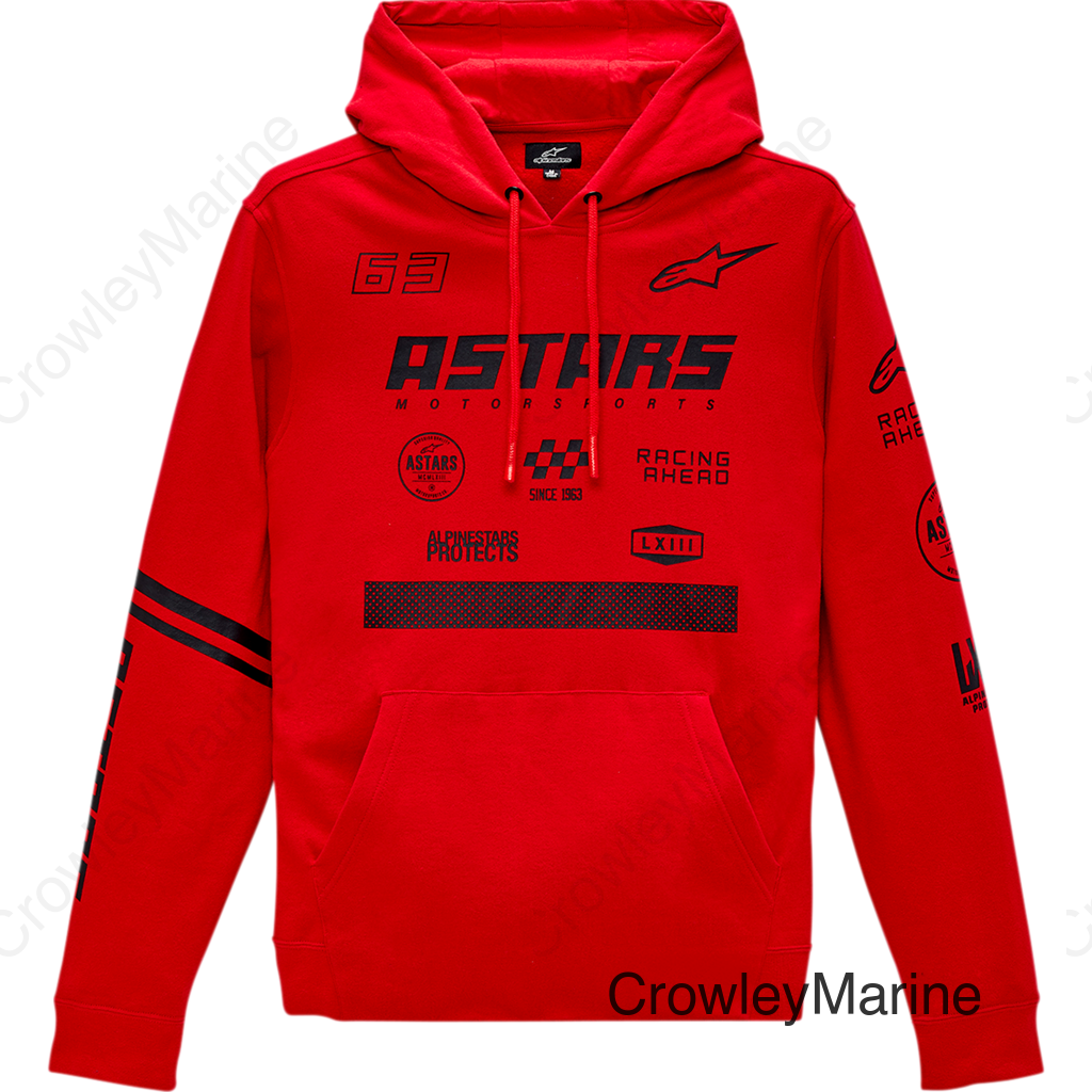 Multi Race Hoodie - Red - XL