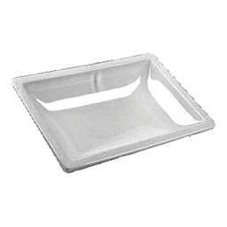 Specialty Recreation White Garnish, 18" x 22"