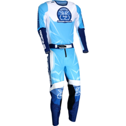 PANT AGROID BLUE/WHITE 36 thumbnail-2