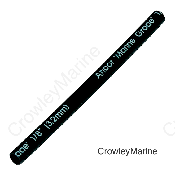 Ancor 307103 Marine Grade™ Adhesive Lined Heat Shrink Tubing, 1" x 3" , Black, 3/Pk