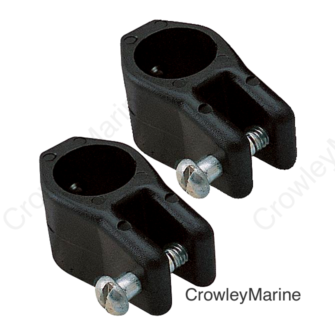 Sea-Dog 2731601 Jaw Slide, 7/8" Black, Pair