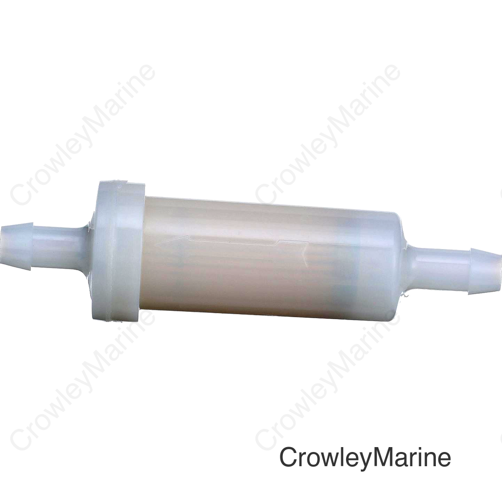 Seachoice in-Line Fuel Filter, 1/4 in., Plastic, Outboard, 20 Micron